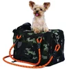 Image de Draagtas - M PETS - REMIX 2 in 1 Camouflage & Oranje - 41 x 28 x 28 cm - Opvouwbaar - Lichtgewicht - Schouderriem