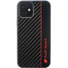 Image de Audi Sport Carbon Fiber Back Case - Geschikt voor Apple iPhone 11/XR (6.1") - Zwart