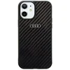 Image de Audi Carbon Fiber Back Case - Geschikt voor Apple iPhone 11/XR (6.1") - Zwart
