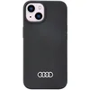 Image de Audi Silicone Back Case - Geschikt voor Apple iPhone 14 (6.1") - Zwart