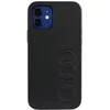 Image de Audi Synthetic Leather Back Case - Geschikt voor Apple iPhone 12/12 Pro (6.1") - Zwart
