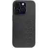 Image de Audi Synthetic Leather Back Case - Geschikt voor Apple iPhone 14 Pro (6.1") - Zwart