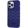 Image de Audi IML Grille Pattern Back Case (MagSafe Compatible) - Geschikt voor Apple iPhone 13 Pro Max (6.7") - Blauw