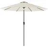 Image de Parasol tuinparasol, Marktparasol, UV-bescherming tot UPF 50+, terrasparaplu, Zonbescherming, buigbaar, met Crank, zonder standaard, voor Tuin, Balkon, Patio