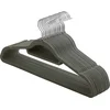 Image de Songmics - Kledinghanger - fluweel - 20 Stuks - Antislip - grijs