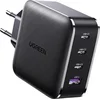 Image de UGREEN Highspeed 65W compact smartphone & laptop lader geschikt voor iPhone, Macbook pro, Android en Surface book - Quick charge met 3 USB C poorten en USB 3.0 poort  - USB-C - USB-A