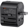 Image de USAMS Universele Wereldstekker 20W | USB-C Power Delivery en 2x USB-A Quick Charge | Internationale Reisstekker | Universeel | voor o.a. Europa, Engeland/UK, Amerika/USA en Australië