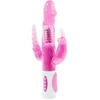 Image de Baile Pretty Bunny - Tarzanvibrator - Roterend - 22.3 x 3cm - Roze