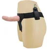 Image de Baile Strap-on with Vibrating Dildo Flesh 15 cm