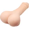 Image de Masturbator en Penis Verlenger Bigger Man - Penis Masturbator met Anaal Opening - Twee in één Masturbator - Dildo en Masturbator - 24 cm x 5.2 cm- Flesh