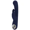 Image de Pretty Love - Lamar - Rabbit Vibrator- Tarzan Vibrator - Met LCD Display - Donkerblauw