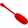 Image de Kirk Oplaadbare Vibrerende Egg Rood
