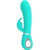 Image de Pretty Love - Prescott - Rabbit Vibrator - Dubbele Motor - Turquoise