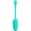 Image de Pretty Love - Marina - Vibrerend Eitje met Nopjes - Handige Eénknopsbediening - Turquoise