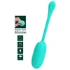Image de Julius Waterproof Oplaadbare Vibrerende Egg in Aqua Green