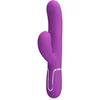 Image de PRETTY LOVE Perlita - Rabbit Vibrator - 3-in-1 Multifunctioneel - 7 Pulsstanden- & 7 Tikkende standen - Waterproof - Paars