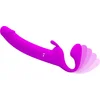 Image de Pretty Love - Zanini - Vibrerende Strapless Strap-On - Paars