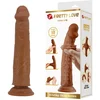 Image de Pretty Love - Sharife - Sliding Skin Realistische Dildo 25,4cm - Bruin
