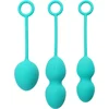 Image de Svakom Vaginale Ballen - Roterende Kernen - Turqouise - Set van 3