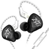 Image de KZ ZST X - In-Ear Monitors - IEM - Muziek & Gaming Oortjes - Oordoppen - Verwisselbare Kabel - Hybride Drivers - Ergonomisch Design   Zwart