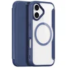 Image de Dux Ducis Hoesje - Geschikt voor iPhone 17 Hoesje - Dux Ducis Skin X Pro Series Book Case - MagSafe Compatible - Blauw