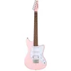 Image de Mooer MLT10 Guitar Candy Pink elektrische gitaar met gigbag