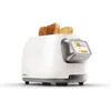 Image de Tineco Toasty One broodrooster - LCD touchscreen - individueel roosteren - 2 sneden - RVS /wit
