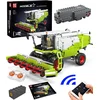 Image de Mould king Maaidorser Tractor | Boerderij Trekker modelbouw | Creator classic autos s bouwpakket | Compatibel met lego sluban of mega bloks | Hollandse cadeautjes | Technische speelgoed ideas voor expert volwassenen & kinderen | 1508 bouwstenen