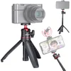 Image de Ulanzi MT-08 Vlog-Statief - Camerahouder & Selfiestick - Max 27cm lang - Uitschuifbaar - Rood/Zwart