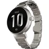 Image de HiFuture Aura Smartwatch dames, 1,08 inch roestvrijstalen AMOLED-display, Stappenteller, Hartslagmeter, polshartslagmeter, echte Sp02-sensoren, IP68 waterdicht, activiteitenteller, magnetische lading compatibel met Android en iOS, kleur (Zilver)