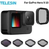 Image de Telesin CPL+ND8/16/32 Lens Filter Kit voor GoPro 9/10/11/12 - GoPro filter set - ND filter GoPro - CPL filter GoPro