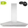 Image de CIARRA CBCS9201-OW 90cm Afzuigkap RVS - inclusief set koolstoffilters   370m3 - energieklasse A