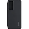 Image de OPPO, Hoesje geschikt voor Oppo Reno 8 Lite - Folio Flip Cover met Kaarthouders, Zwart