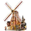 Image de Pantasy 85026 Windmolen bouwset incl 4 minifigures | Classic Creator Modular Building | Expert Architecture Modelbouw | Technisch Educatief Speelgoed voor volwassenen & kinderen | Steampunk leger wapen smith dset geschikt voor Lego | 2450 bouwstenen