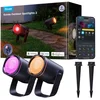 Image de Govee slimme buitenspots Matter RGBICWW - 2 pack tuinspots