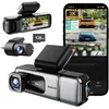 Image de Botslab G980H 3CH 4K Wifi GPS 128gb dashcam - 3-kanaals dashcam - 4K resolutie - Parkeermodus - App en GPS verbinding - Inclusief 128gb Micro SD kaart