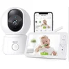 Image de Arenti AINANNY B2 Kit Wifi Baby Monitor - Babyfoon Met Camera - Babyfoon met 5 inch scherm - Full HD Resolutie - Slaapliedjes - Temperatuur - Alexa & Google