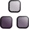 Image de Telesin ND8/16/32 Lens Filter Kit voor GoPro Hero 9/10/11/12 Black - Met 28-laagse Coating - Water- & Krasbestendig - Duits Schott Glas & Aluminium - Zwart