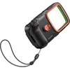 Image de Telesin Smartphone Duik Case - Geschikt voor alle smartphones - Waterdicht tot 20 meter - IP68-certificering - Met Fysieke Knoppen - Inclusief Vacuümpomp voor anti-fog - Diving case telefoon - Zwart/Oranje