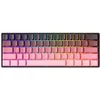 Image de AKKO MONSGEEK FUN60 Max Shine - Through Black - Pink Gradient Hall Effect Magnetische Switch 8K Hz ARGB Draadloos Hotswap Mechanisch Gaming Toetsenbord