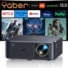 Image de Yaber K2S Beamer   Projector met Dolby Audio & JBL 2.0 Speakers   800 ANSI Lumen, 1080p Full HD   Android TV (7000+ apps)   Wi-Fi 6/Bluetooth   Draagbare Thuisbioscoop   Zwart