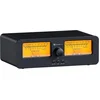 Image de Fosi Audio LC30 VU Meter Versterker Luidspreker Selector Box, 2-Weg Analoge Audio Schakelaar - voor Stereo HiFi Versterkers en Passieve Luidsprekers, - Geel
