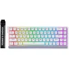 Image de MCHOSE Ace68 E-sport - Wit 65% Hall Effect Ice Blue Magnetische Switch 8K Hz RGB Hotswap Mechanisch Gaming Toetsenbord (MC-Ace68-15)