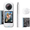Image de Insta360   X4 Air Starter Bundel - Artic White - 8K 360° Video Action Camera - Met Selfie Stick & Lensbescherming