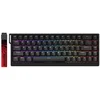 Image de MADLIONS MAD 68 HE RGB - Gaming Keyboard (Toetsenbord) - 60% - 8KHz - 0.04mm Rapid Trigger - Magnetisch - RGB - PBT - 68 Toetsen - Side-Printed - Zwart