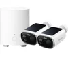 Image de Reolink 5MP Draadloos Beveiligingssysteem - Lokale Opslag - Geen Maandelijkse Kosten - Slimme Detectie - 2.4/5GHz - IP67 - Hub 1 Lite met 2x Argus Series B340S