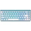 Image de AKKO Ray68 HE Blue White 65% AstroAim Magnetische Switch 8K Hz Hall Effect Hotswap ARGB Draadloze Gaming Toetsenbord