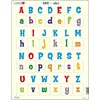 Image de Larsen Hoofdletters en kleine letters   Puzzel   Leren lezen   Letters   Educatieve legpuzzel voor kinderen   26 stukjes   Gemaakt in Noorwegen   Extra dikke 2,5 mm stukjes   Tray met vaste rand