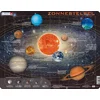 Image de Larsen Het zonnestelsel   Puzzel   Ruimte & Wetenschap   Zonnestelsel   Educatieve legpuzzel voor kinderen   70 stukjes   Gemaakt in Noorwegen   Extra dikke 2,5 mm stukjes   Tray met vaste rand