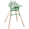 Image de Stokke Clikk Kinderstoel, Clover Green - Alles-in-één kinderstoel met dienblad + harnas - Licht, duurzaam, fijn voor onderweg - Geschikt voor 6-36 maanden of maximaal 15 kg